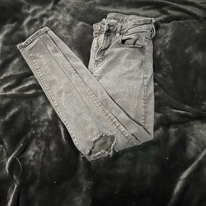 American eagle black skinny jeans